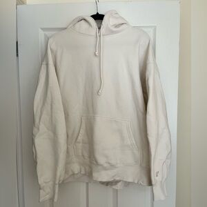 Aritzia cozy fleece boyfriend hoodie